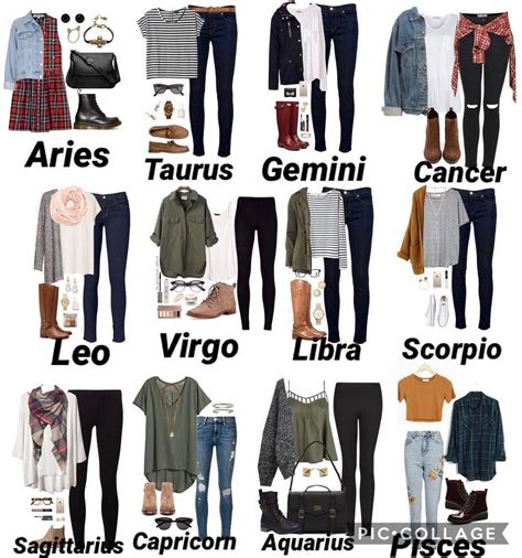 Outfits Zodiac Charts Clothes - img-ultra