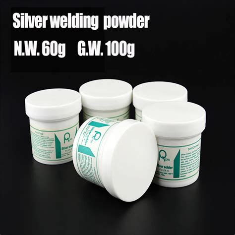60g Silver Soldering Powder Flux Silver Brass Brazing Fluxes For