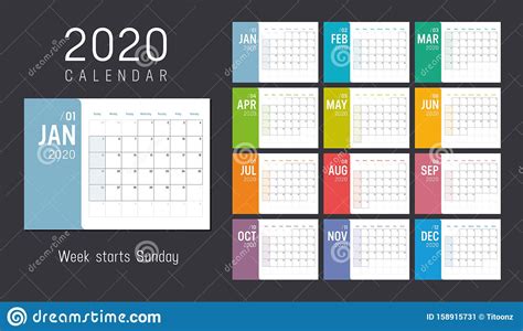 Monthly Calendar Template For 2022 Year March Design Planner Desk
