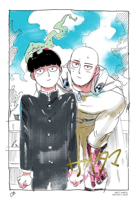 I Got His Autograph Im Happy Mob Psycho 100 Anime Anime Crossover