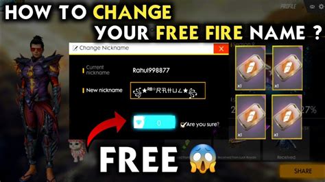 Currently, it is released for android, microsoft windows. HOW TO CHANGE NAME IN FREE FIRE FOR FREE 😍 HOW TO WRITE ...