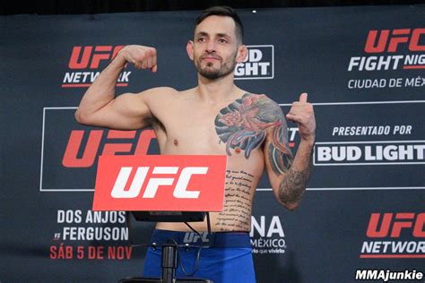 Henry Briones Ufc Fight Night 98 Official Weigh Ins Mma Junkie