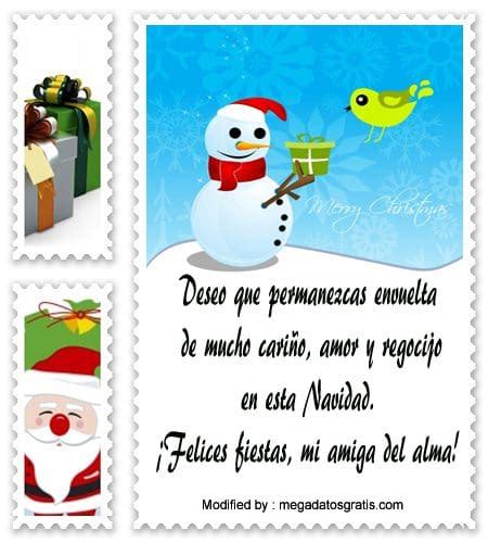 Lindas Cartas Y Mensajes De Navidad Para Un Amigo Mensajes Bonitos