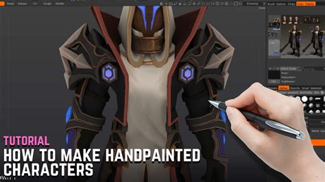 Creating Blizzard Style Characters Hand Painted Character Tutorial