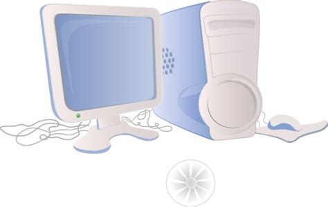 Personal Computer Clip Art Free Vector In Open Office Drawing Svg