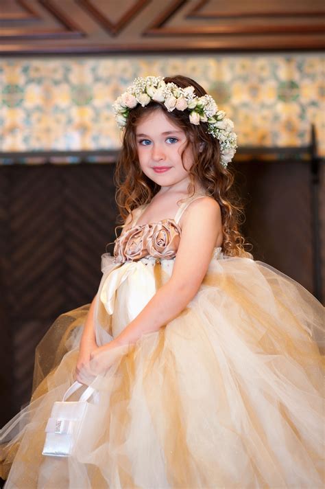 full gold tulle flower girl dress flower girl dresses tulle tulle flower girl flower girl