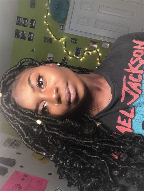 For Live Ass Pins Follow Victxoriaaa Faux Locs Hairstyles Try On