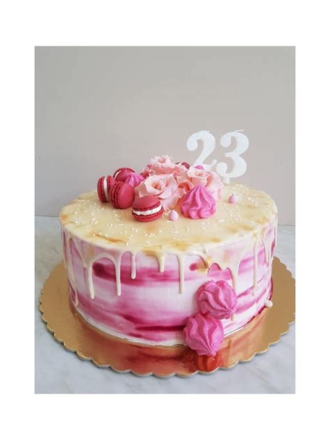 Birthday Cake 23 Birthday Cake Pretty Birthday Cakes Happy Birthday Cakes