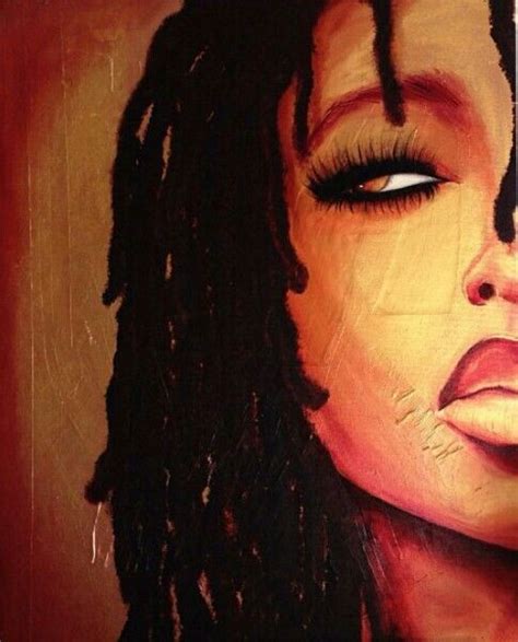 Black Art Beauty Dreadlocks Queen Black Art Female Art Black Love Art