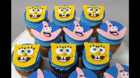 Spongebob And Patrick Cupcakes Youtube