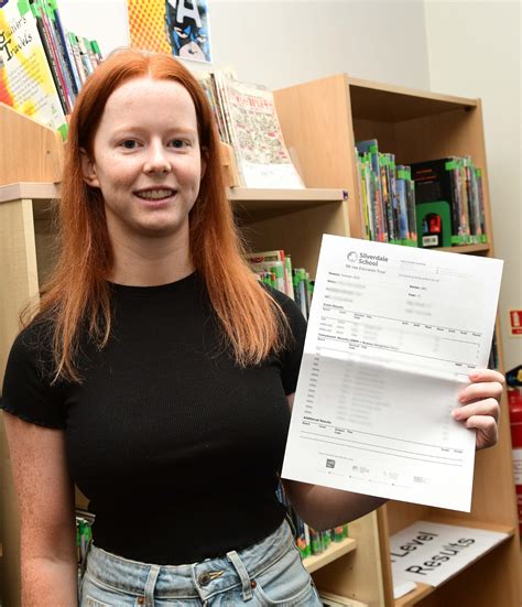 Silverdale School - Sixth Formers celebrate A-level results