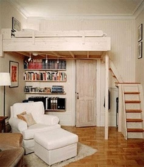 Cool Loft Bed Design Ideas For Small Room Tiny Studio Apartments