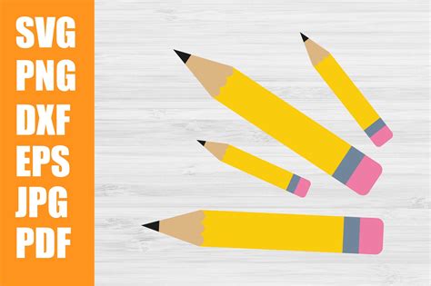 Pencil Svg School Svg Svg Cut File Graphic By Sohelrana · Creative