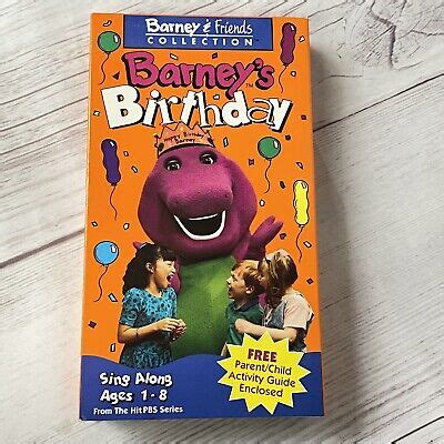 Barney Vhs Barney S Birthday Rare Vintage S Sing Along Video The Best Sexiz Pix