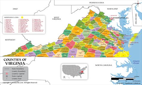 Virginia County Map Get Latest Map Update
