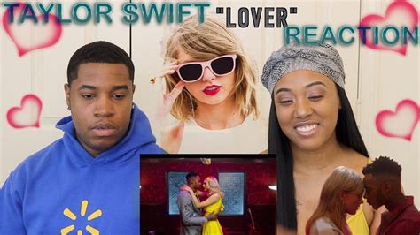 Taylor Swift Lover Reaction Youtube