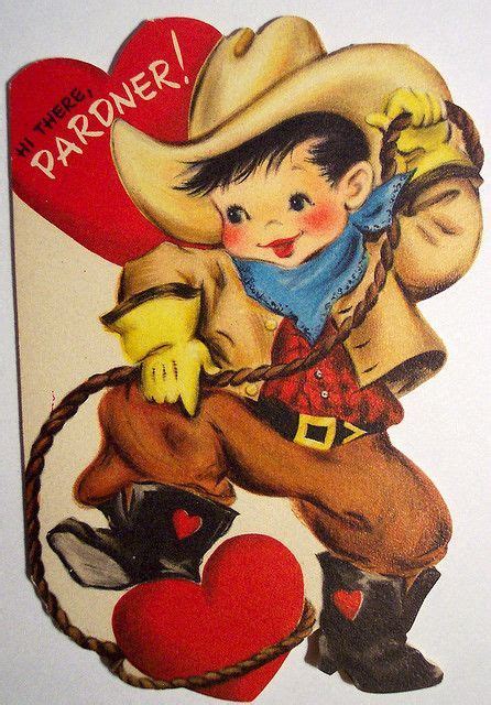 Image Result For Vintage Cowboy Valentines Cowboy Valentines
