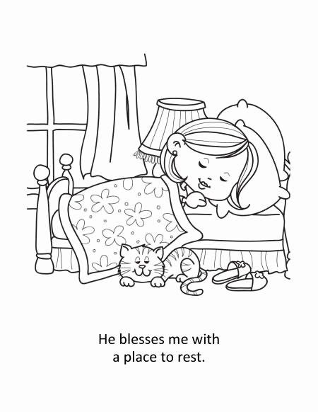 A puppy with a bow. 32 Psalm 23 Coloring Page in 2020 | Coloring pages, Star ...