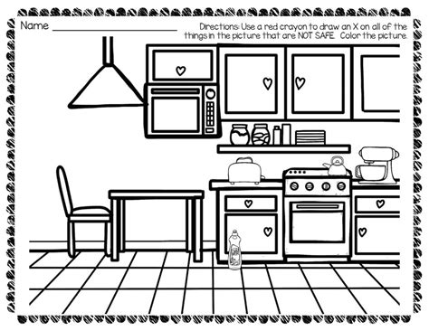 Kitchen safety is very important. How to Easily Teach Kitchen Safety in Preschool - The Super Teacher