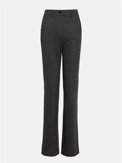 Straight Leg Wool Blend Pants Lichi Online Fashion Store