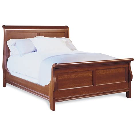 Durham Chateau Fontaine Traditional Solid Wood Queen Sleigh Bed Jacksonville Furniture Mart