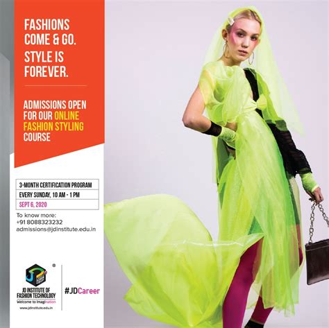 Jd Institute Offers An Online Certificate Program In Fashion Styling