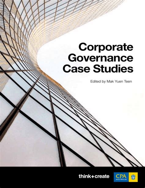 Corporate Governance Case Studies