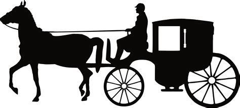 Free Horse And Wagon Silhouette Download Free Horse And Wagon