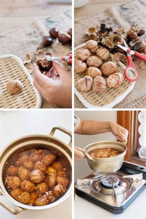 Cook Chestnuts The Japanese Way Kuri Gohan Chopstick Chronicles