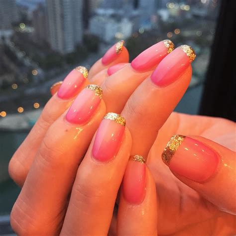 Best Peach Color Nail Designs Home Family Style And Art Ideas