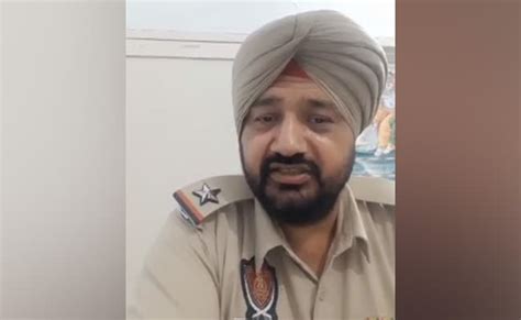 punjab cop shoots himself inside police station names senior in video