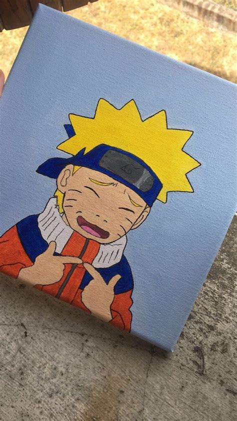 Narutos Painting Mini Canvas Art Small Canvas Art Anime Canvas Art