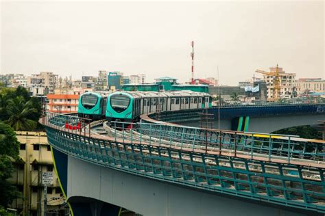Two Passengers Inaugurate A New Metro Station Building Of Kochi Metro