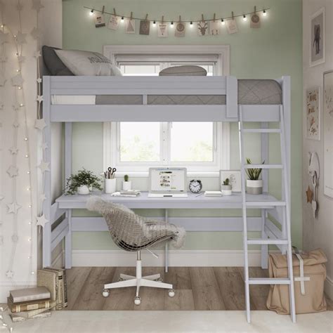 Check out our loft furniture bedroom selection for the very best in unique or custom, handmade pieces did you scroll all this way to get facts about loft furniture bedroom? Dorel Living Harlan Twin Size Loft Bed with Desk and ...