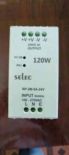 Select Digital Selec Smps Power Supply Input Voltage 24 Output Voltage 120 At Rs 1250number