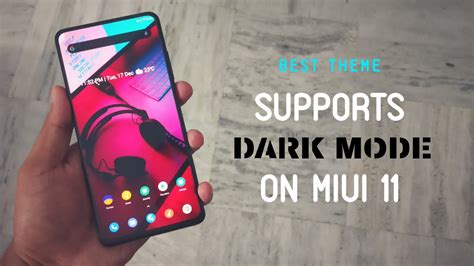 Dark mode 2.0 will also be able to automatically adjust the weight of the text. MIUI 11 Best Theme - Supports Dark Mode - YouTube
