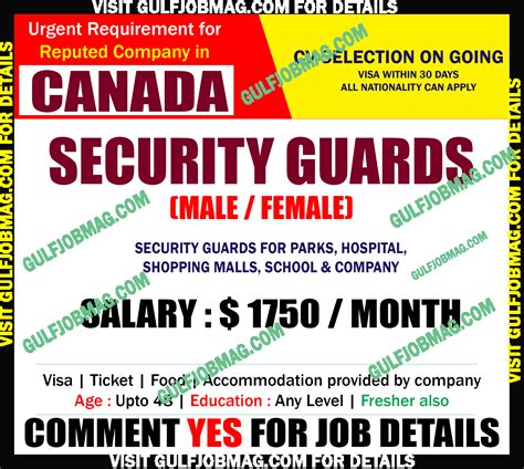 We did not find results for: Security Guard wanted in Canada - Gulf Job Mag
