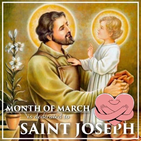 A Prayer To St Joseph In The Month Of March