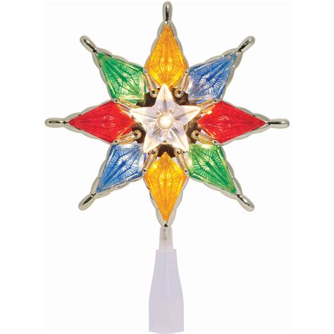 Holiday Time 8 Inch Multi Gold Tree Topper For 249 Clark Deals