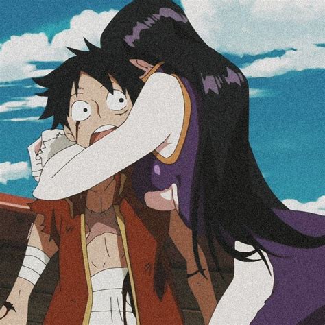 One Piece Boa Hancock And Luffy ♡ Anime Fotos