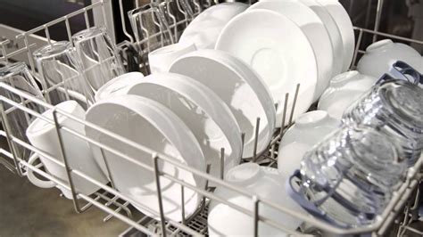 The washer jets, located on rotating spray arms under the top and bottom racks, spray upward to wash and rinse dishes. Whirlpool® Dishwasher Top Rack Wash Option - YouTube