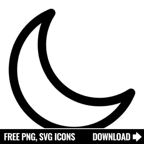 Free Moon Svg Png Icon Symbol Download Image