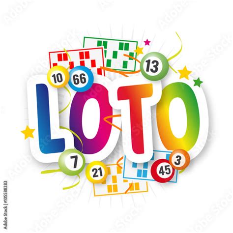 Loto Fichier Vectoriel Libre De Droits Sur La Banque Dimages Image 105588383