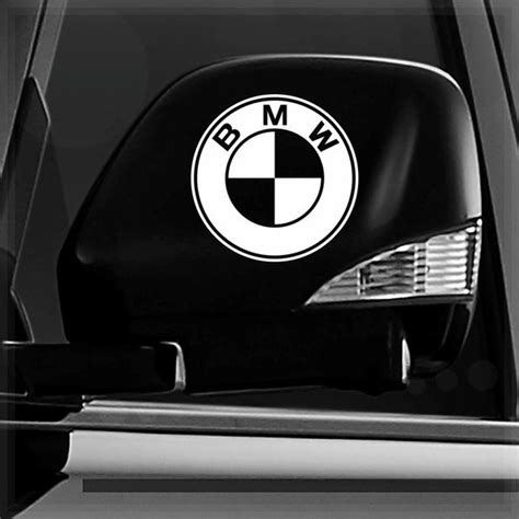 Jual Sticker Spion Mobil Merek Mobil Logo BMW Stiker Cutting Sticker