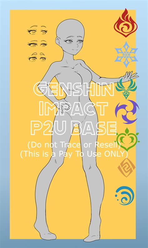 Genshin Impact P2U Base By JewelDrawsandGames On DeviantArt