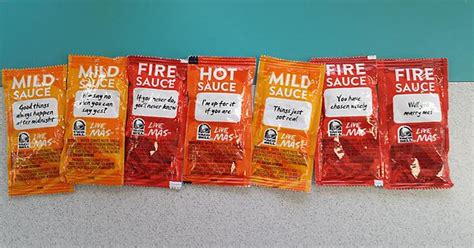 When You Realize All The Taco Bell Hot Sauce Packets Refer To Sex Imgur