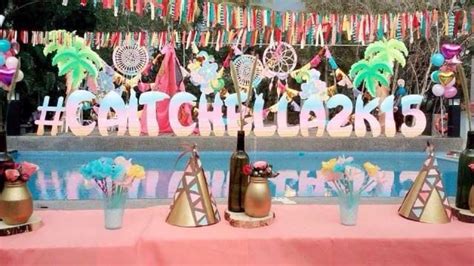 Caitlins Coachella Themed Party 1st Birthday Party Doll Manila Coachella Inspired Party