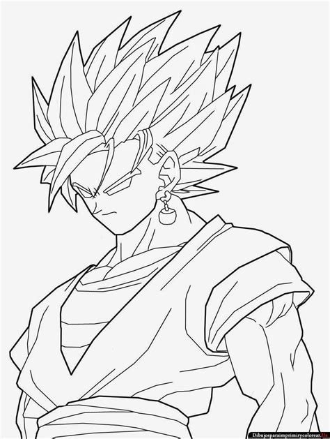 Dragon Ball Z Para Colorear Pdf – dragon ball z para colorear pdf