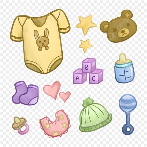 Stuff Toy Hd Transparent Baby Stuff Toys And Clothes Illustration