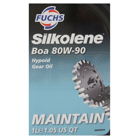 Silkolene Boa 80w 90 Gearbox And Final Drive 80w90 Hypoid Gear Oil